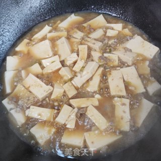 肉末炖豆腐的做法步骤：6